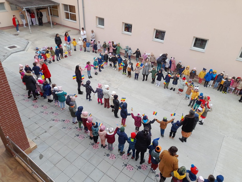 Flash-mob de ZIUA NATIONALA 